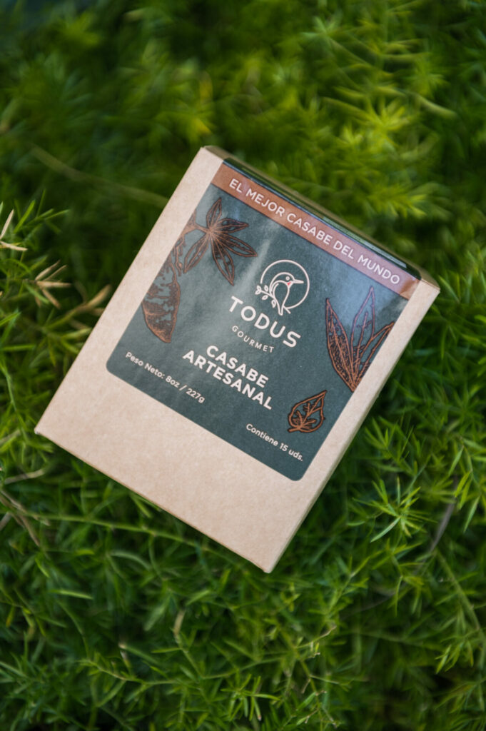 Empaque de casabe Todus Gourmet